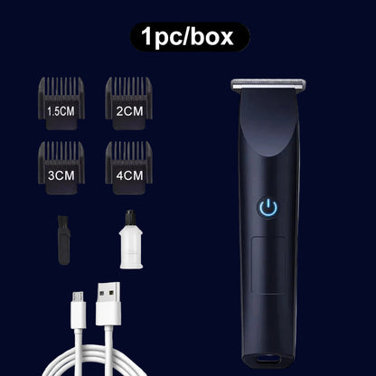 Design of Adjustable Cutter Head with USB Charging for Electric Hair Clipper Hair and Beard Trimming